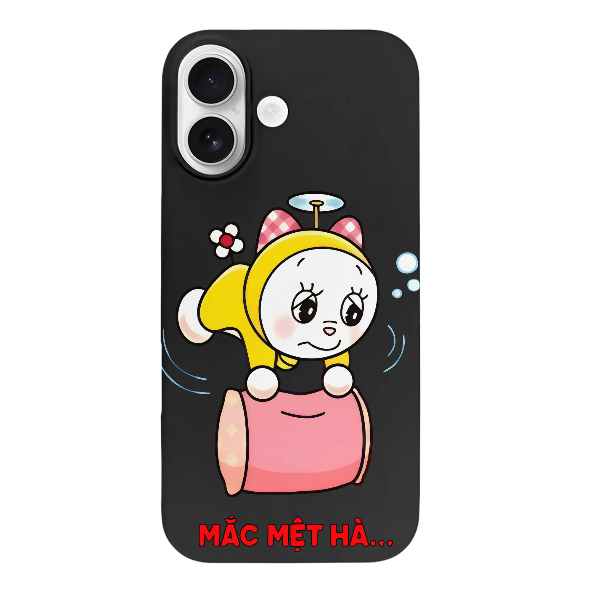 ドラえもん グッズ ドラミ - iPhone 17 シリーズ シリコンケース 薄型 耐衝撃 指紋防止 ソフトタッチカバー 精密フィット 傷防止 保護ケース iPhone 17/17 Air/17 Pro/17 Pro Max 対応